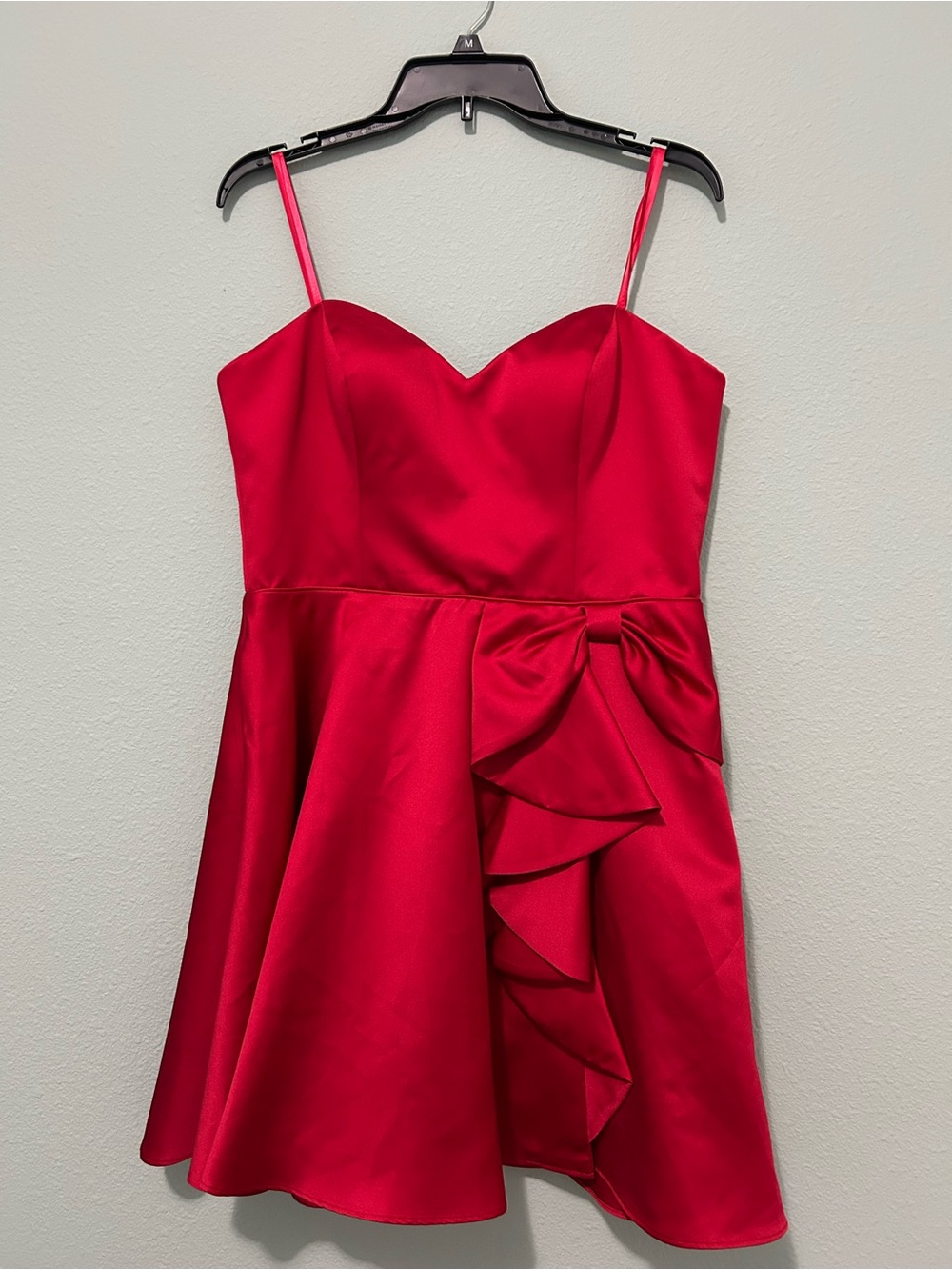 NWT Blondie Nites By Stacey Sklar Red Strapless Dress Size 13